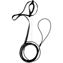 Harnais Pour Perruches Aviator - Petit/Noir -Deli Nature Magasin harnais pour perruches aviator petitnoir 2