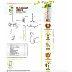 Deli Nature Magasin -Deli Nature Magasin mangeoire lona m6 vert 1