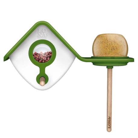Mangeoire Lona "Voerhuis H2" - Vert 1 Mangeoire Lona "Voerhuis H2" - Vert