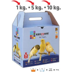Pâtée Jaune Sèche Aux Oeufs 5Kg - Easyyem
