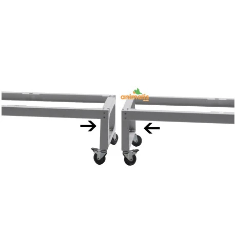 Pied Sur Roulettes Pour Les Cages Pliables De 90 Cm - 2gr 2 Pied Sur Roulettes Pour Les Cages Pliables De 90 Cm - 2gr – Image 2